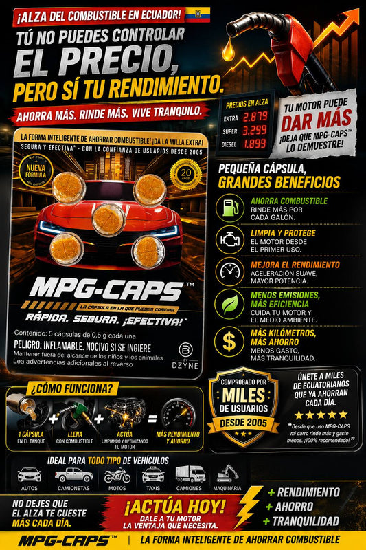 MPG_CAPS AHORRA COMBUSTIBLE